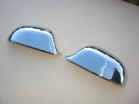 Накладки на зеркала  (нерж.) 2 шт AUDI A4 (А4) 12.2007 - 2013